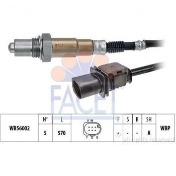 Sonda lambda FACET 10.8472 - Sensor de oxígeno, compatible con múltiples vehículos, alta precisión en medición, resistencia a altas temperaturas, fácil instalación