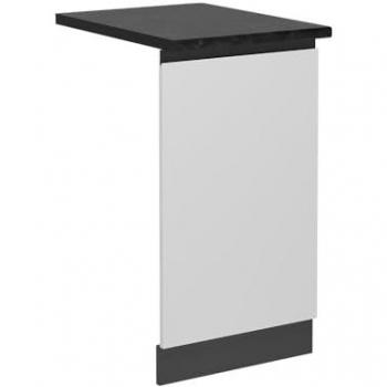 Panel frontal para lavavajillas R-Line, Blanco/Antracita, 45 cm, Accesorio de lavavajillas