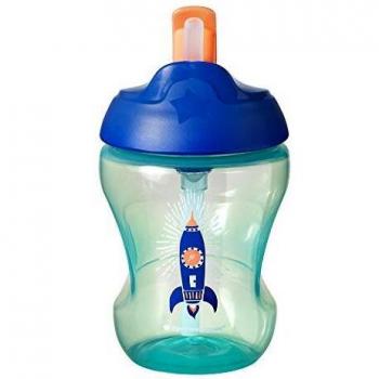 Tommee Tippee 44701381 - Taza easy drink con pajita, 6 meses +