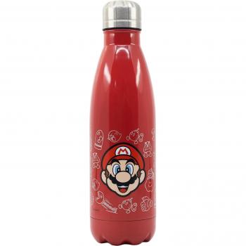 Botella de Agua de Acero Inoxidable Super Mario Bros Stor con Capacidad de 780 ml