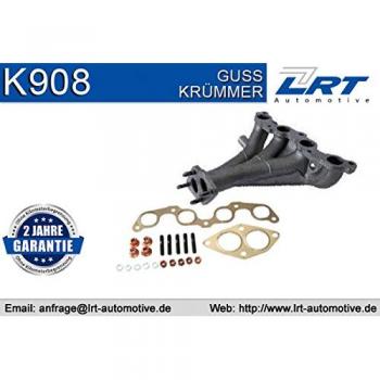 Colector de escape LRT K908 para Volkswagen Golf 3 con piezas de ensamblaje