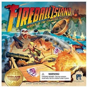 Fireball Island Wreck of the Crimson Cutlass Board Game Expansion