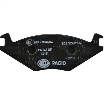 HELLA 8DB 355 017-501 Brake Pad Set, disc brake - T4151