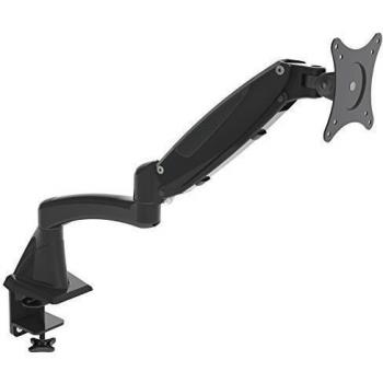 HFTEK Soporte Brazo para Monitor Soporte de Escritorio para Pantalla 15-27 Pulgadas 0-8 kg - VESA 75/100