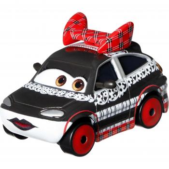 Coche de juguete Cars Chisaki metálico GBV51 con diseño detallado, ruedas móviles, fabricado en metal, apto para niños a partir de 3 años