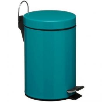 Premier Housewares 3 L Cubo de Basura, 1, Turquesa, Centimeters