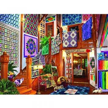 SunsOut 1000-Piece Puzzle - Stitched with Love by Joseph Burgess