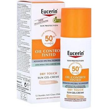 Eucerin Sun Oil Control Tinted Sun Gel Cream SPF 50+ Shade Light 50 ml