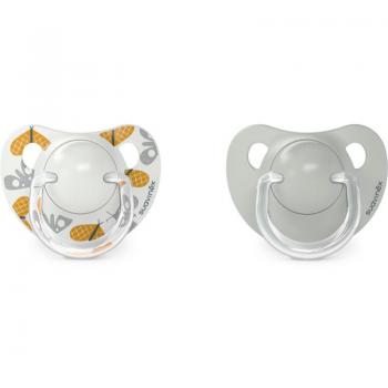 Pack de 2 Chupetes con Tetina Anatómica de Silicona SX Pro (6-18 meses) - Suavinex