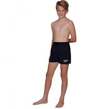 Speedo - Bañador corto para niños Essential 13 Ws Jm Speedo, tejido resistente al cloro, secado rápido, ajuste cómodo, diseño clásico y disponible en varias tallas