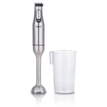 Batidora de Mano Sogo Acero Inox 1200W Con Vaso