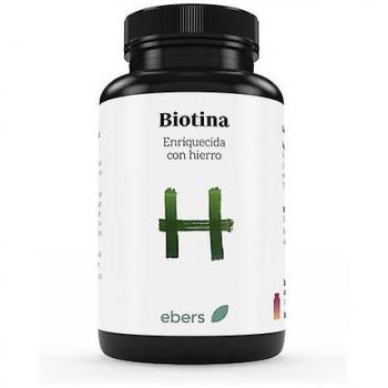 Ebers Biotina 600mg Pura Vitamina H 60 Cápsulas