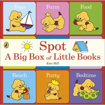 Caja Grande de Libros Pequeños de Spot - 9 Mini Libros de Cartón