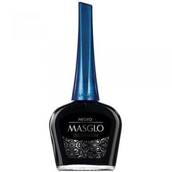 MASGLO PLUS/RESTO Esmalte Decoracion Negro 13,5ML