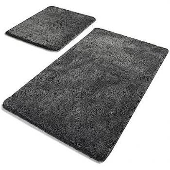 Set de Alfombras de Baño Humo - 2 Piezas WELLHOME