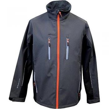 Chaqueta Softshell Terratrend 61270 Gris Oscuro/Negro Talla XXL