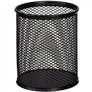 CUBILETE METAL REJILLA NEGRO 317381