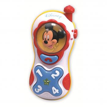 Clementoni 14278 Mickey Mouse - Teléfono con luz y sonido