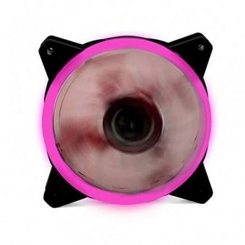 Phoenix Ventilador Ordenador Doble led RGB 12cm - Compatible con controladora phyifancontroler - 1200rpm - silencioso -