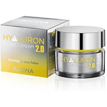 ALCINA Crema facial Hyaluron 2.0, 1 unidad