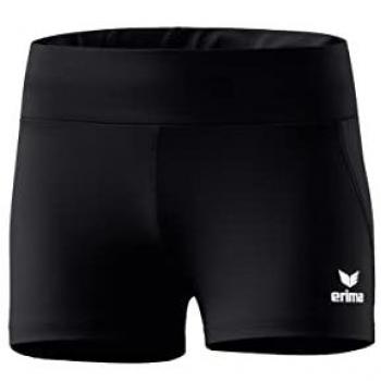 Pantalones Cortos Erima Racing Athletics Mujer Negro 38