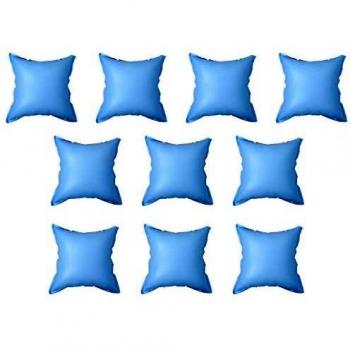 vidaXL Inflatable Winter Air Pillows for Above-Ground Pool Cover 10 pcs PVC