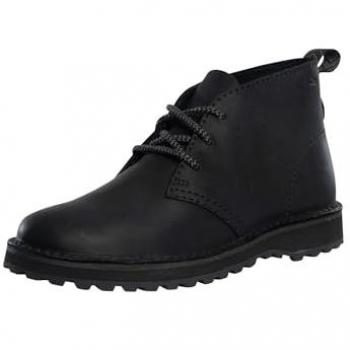 Clarks Men's Solsbury Desert Boot, Black, Size 9 UK