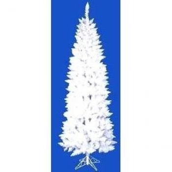 Vickerman 18396 274,32 cm x 101,6 cm - brillo blanco de abeto de Navidad