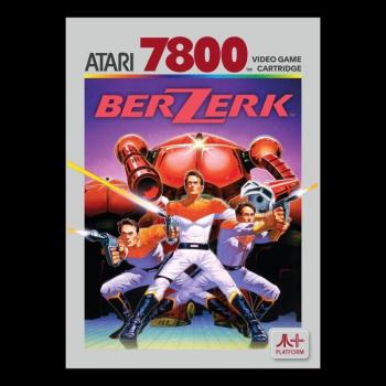 Cartucho Retro Atari 7800 Berzerk - Videojuego Clásico de Acción y Aventura