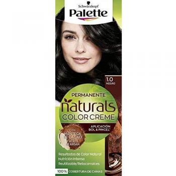 Schwarzkopf Palette Natural Permanent Hair Color Cream 1.0 Black