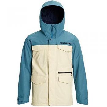 Burton Covert Slim snowboardjas Almond Milk/Storm Blue Ripstop