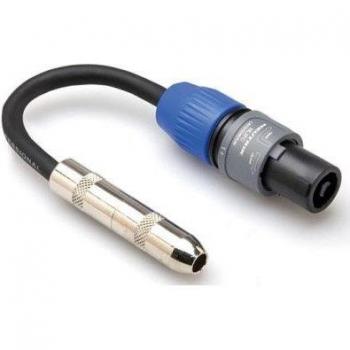 Hosa Technology 1/4 Female to Male Speakon Adapter, 6 Cable