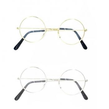 Gafas Redondas Metálicas de Estilo Moderno