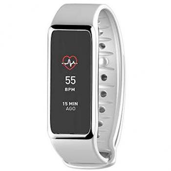 MyKronoz krzefit3hr Activity Tracker, White/Silver, universal