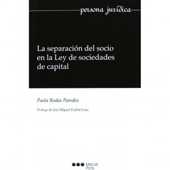 La separación del socio en la Ley de sociedades de capital