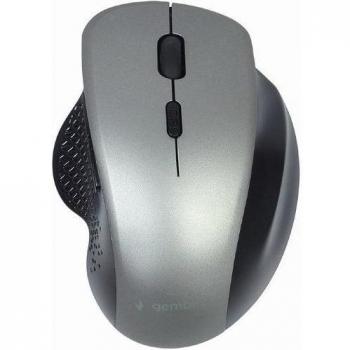 Gembird MUSW-6B-02-BG Ratón Inalámbrico Óptico Mano Derecha 1600 DPI 6 Botones Negro/Gris