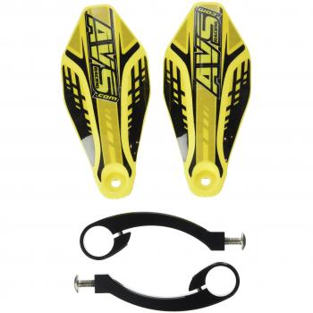 Deco AVS-Protector de mano, color amarillo y negro
