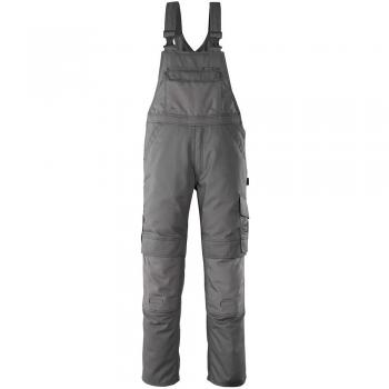 Mono con tirantes Mascot Orense con rodilleras y bolsillos para rodilleras, color antracita, talla C48