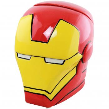 Marvel Tarro para Galletas Iron Man, Cerámica, Multicolor, 20x16x16 cm