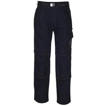Pantalones de Trabajo Multisafe Mascot 06679 con Bolsillos para Rodilleras - Azul Marino - L32W38.5