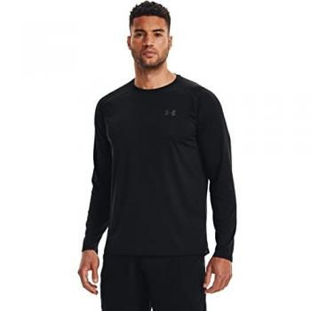 Camiseta de Manga Larga Under Armour UA Tech 2.0 para Hombre - Negra - Talla XL