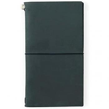 Midori Traveler's Notebook Azul Cuero