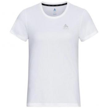 Odlo Women's Essential Flyer Short Sleeve Running T-shirt - White, Size M