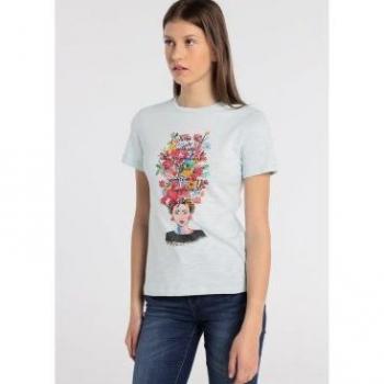 Camiseta Grafica Flower-Confort en algodón suave y transpirable