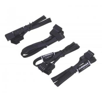 Cable de extensión Noctua NA-SEC1 Negro para ventilador PWM de 4 pines - Pack de 4 unidades