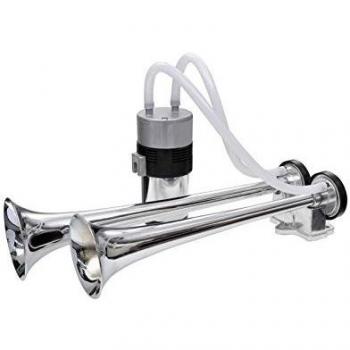Dual Trompeta Bocina de aire con Compresor