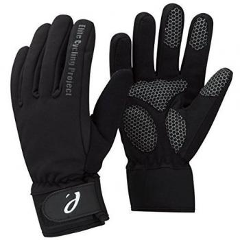 Elite Cycling Project Malmo impermeable invierno ciclismo Guantes palmas acolchadas con forro Thinsulate, hombre, color negro, tamaño small