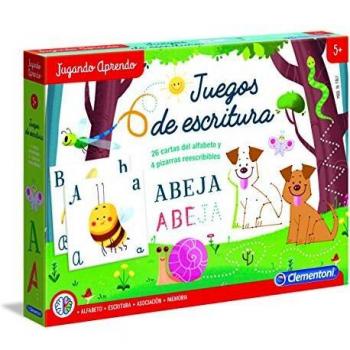 Clementoni - Juegos de Escritura, juego educativo con actividades escolares, a partir de 5 años