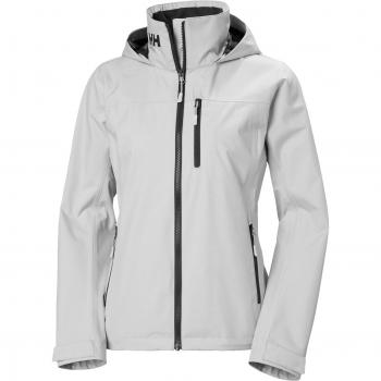Helly Hansen Women's Crew Hooded Jacket 2.0 Grey Fog XL