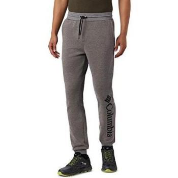 Columbia Lodge Pantalón de chándal de Felpa, Hombre, Gris
